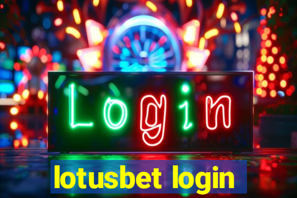 lotusbet login